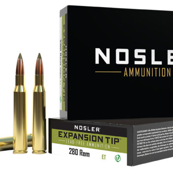 Nosler 40511 E-Tip  280Rem 140gr E Tip Lead Free 20 Per Box/10 Case