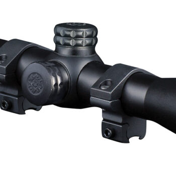 Konus 7267 KonusPro  Matte Black 3-9x32mm AO 1" Tube Engraved 30/30 Duplex Reticle Includes Mounting Rings