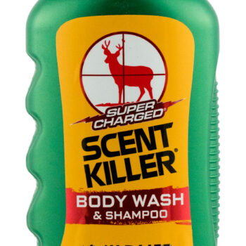 Wildlife Research 54012 Scent Killer Super Charged Body Wash/Shampoo Odor Eliminator Odorless Scent 12 oz Bottle