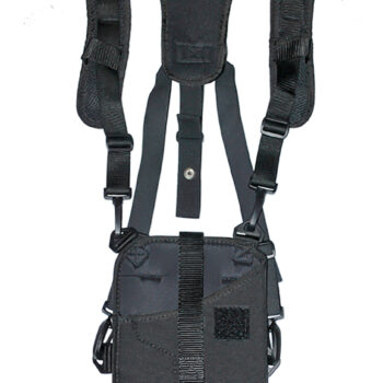 GrovTec US Inc GTHL14902R Trail Pack  Shoulder Black Nylon Harness Fits Med/Lg DA Revolver Ambidextrous