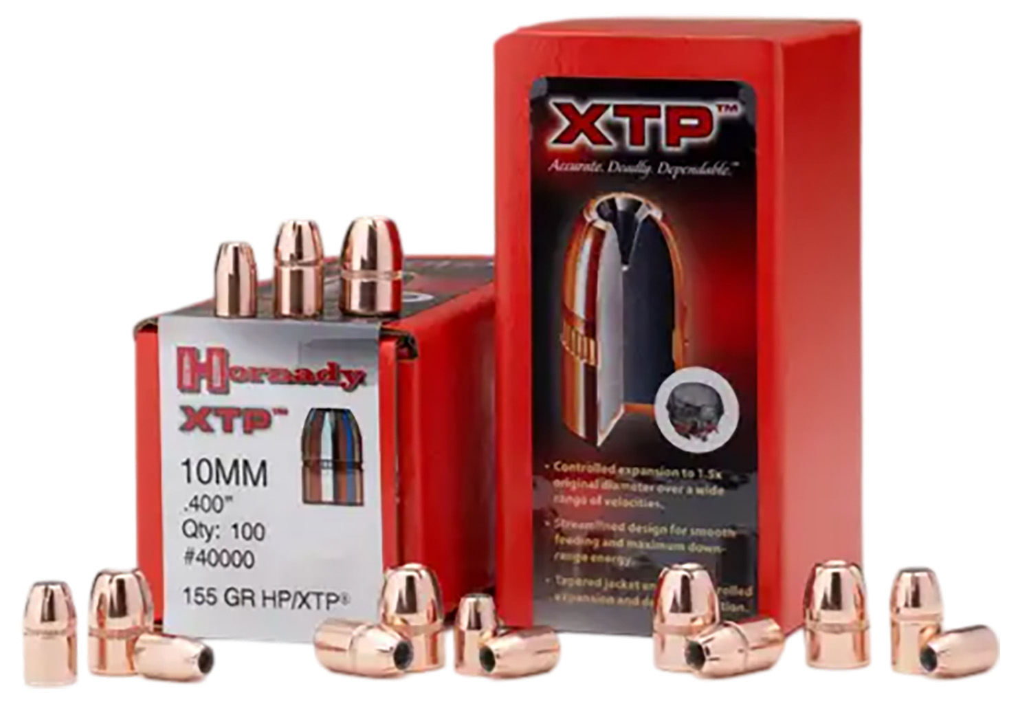 Hornady 45100 XTP 45 Cal .451 185 gr Hollow Point 100 Per Box/ 15 Case 3 Hornady 45100 XTP 45 Cal .451 185 gr Hollow Point 100 Per Box/ 15 Case