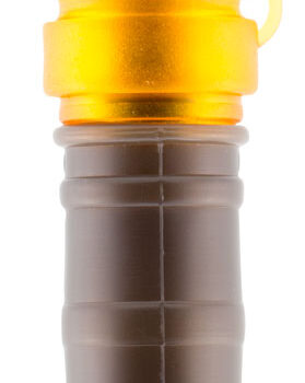 Primos 736 Power  Grunter Call Double Reed Mule Deer Sounds Attracts Blacktail/Mule Deer Features Built in Compass Black/Gold