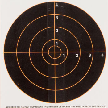 Champion Targets 45802 VisiShot  Hanging Paper Black/White 8" Bullseye 10 Pack