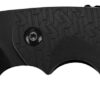 Kershaw 8700BLK Shuffle 2.40" Folding GFN Plain Black Oxide 8Cr14MoV SS Blade Black K Textured Glass-Filled Nylon Handle Includes Pocket Clip 1 92316
