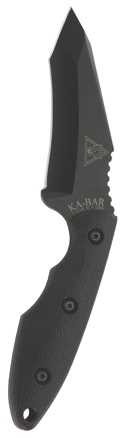 Ka-Bar 2486 TDI Hell Fire 3.56" Fixed Recurve Tanto Plain Black 1095 Cro-Van Blade, Black Ultramid Handle, Includes Sheath 3 Ka-Bar 2486 TDI Hell Fire 3.56" Fixed Recurve Tanto Plain Black 1095 Cro-Van Blade, Black Ultramid Handle, Includes Sheath