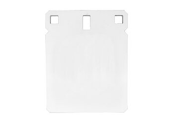 B/C 6" 3/8" STEEL TRGT SQUARE PLATE