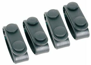 BH MOLDED BLT KEEPERS (4) BLK