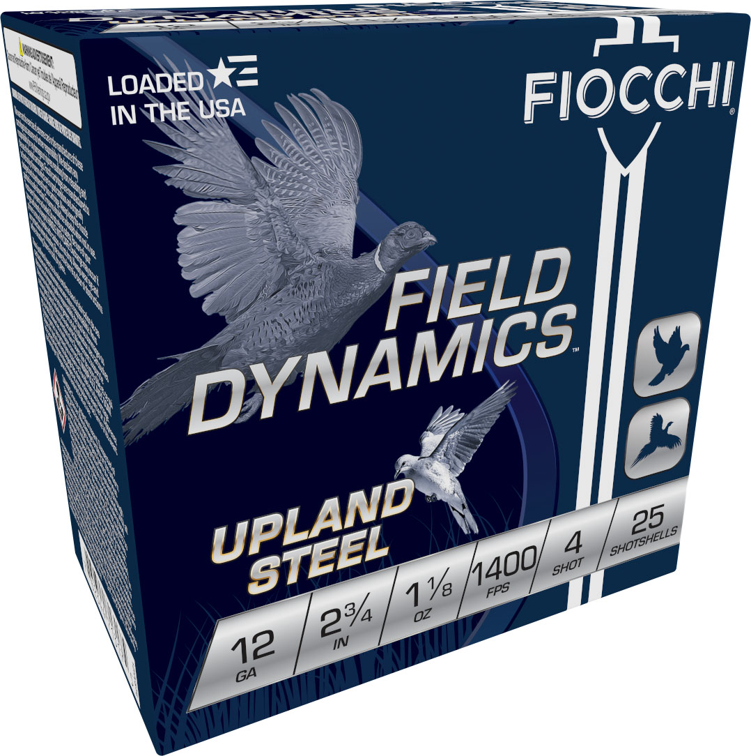 FIO UPLAND GAME 12GA 2.75 1-1/8OZ #4 25/10 3 FIO UPLAND GAME 12GA 2.75 1-1/8OZ #4 25/10