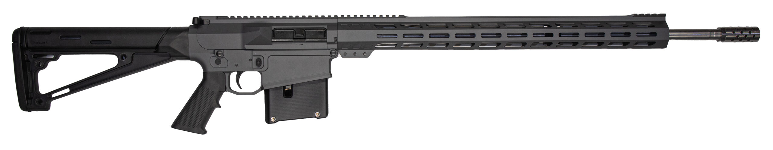 GLFA AR-10 7MM REM 24 SNIPER GRY/SS 3 GLFA AR-10 7MM REM 24 SNIPER GRY/SS