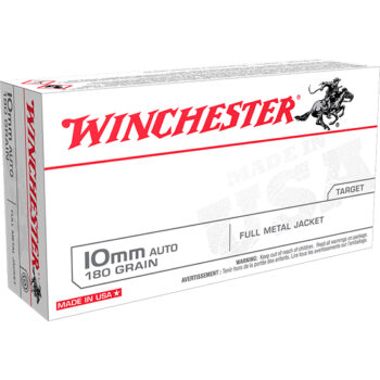 WIN USA 10MM 180GR FMJ 50/10