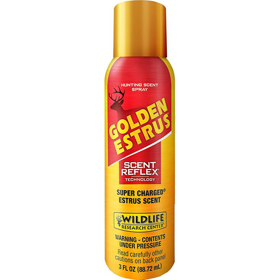 WR GOLDEN ESTRUS W/ SCENT REFLEX SPRAY CAN 3 WR GOLDEN ESTRUS W/ SCENT REFLEX SPRAY CAN
