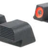 AmeriGlo SG434 Protector Sight Set for Sig Sauer Green Tritium Orange Outline Front Sight-Black Serrated Rear Sight 2 100821