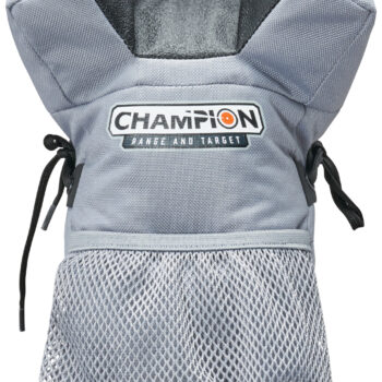 Champion Targets 40895 Rail Rider Shooting Rest Front Bag Gray w/Black Panels