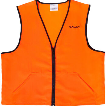 Allen 15766 Deluxe Hunting Vest Large Orange Polyester