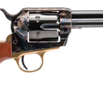 Cimarron PPP357 Pistolero  38 Special 6 Shot 4.75" Blued Steel Barrel, Blued Cylinder, Color Case Hardened Steel Frame, Walnut Grip, Exposed Hammer