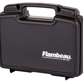 Flambeau 6445SC Safe Shot Pistol Pack Case Black Polymer Holds Handgun