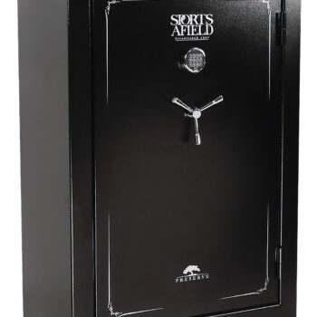 Sports Afield SECSA5940P Preserve SA5940P Keypad/Key Entry Black Textured Steel Holds 40 + 8 59" H x 40" W x 22" D Fireproof- Yes