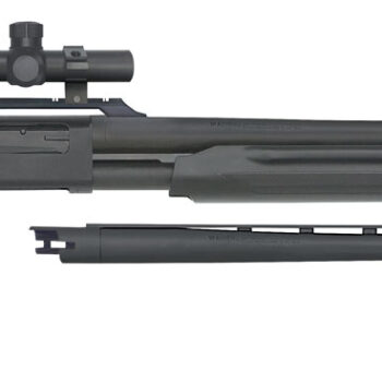 Mossberg 58244 500 Field/Deer 12 Gauge 5+1 3" 28" Vent Rib/24" Slugster Barrels, Blued Metal Finish, Synthetic Dual Comb Stock,  Includes Accu-Set Chokes & 2.5x20mm Scope