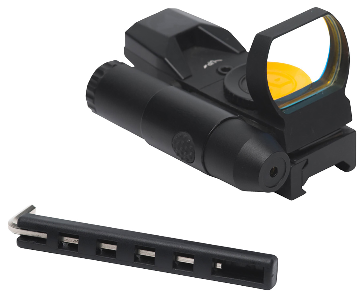 Firefield FF26023 Impact Duo Reflex Sight Matte Black 1 x 31 mm x 22 mm 3 MOA/5 MOA Red Dot Multi Reticle Red Laser 3 Firefield FF26023 Impact Duo Reflex Sight Matte Black 1 x 31 mm x 22 mm 3 MOA/5 MOA Red Dot Multi Reticle Red Laser