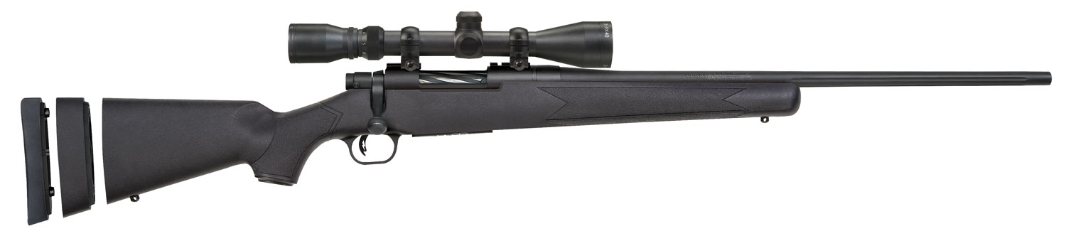 Mossberg 28094 Patriot Super Bantam Youth 350 Legend 4+1 22" Matte Blued Fluted Steel Barrel & Receiver, Black Synthetic Stock, 3-9x40mm Duplex Scope 2 Mossberg 28094 Patriot Super Bantam Youth 350 Legend 4+1 22" Matte Blued Fluted Steel Barrel & Receiver, Black Synthetic Stock, 3-9x40mm Duplex Scope