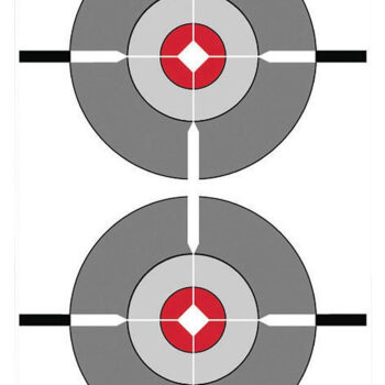Birchwood Casey 37061 EZE-Scorer  Bullseye Paper Target 12" x 18" 100 Per Pack
