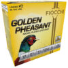 Fiocchi 12GP5 Golden Pheasant Extrema 12Gauge 2.75" 1 3/8oz 5Shot 25 Per Box/10 Case 2 116560
