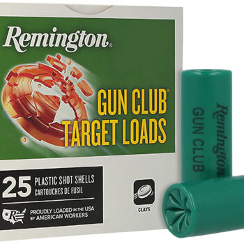 Remington Ammunition 20248 Gun Club  12Gauge 2.75" 1 1/8oz 9Shot 25 Per Box/10 Case