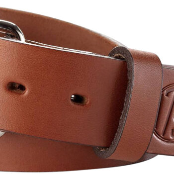 1791 Gunleather BLT013236CBRA 01  Gun Belt Classic Brown Leather 32/36 1.50" Wide Buckle Closure