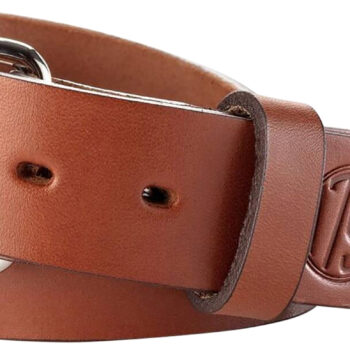 1791 Gunleather BLT013842CBRA 01  Gun Belt Classic Brown Leather 38/42 1.50" Wide Buckle Closure
