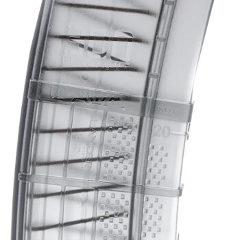 Lancer 428001 L5AWM  Smoke Detachable 30rd 300 Blackout for AR-15