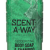 Scent-A-Way 07755 Max Green Soap Odor Eliminator Odorless Scent Vegetable Proteins 12 oz Liquid 1 120010
