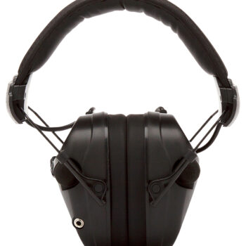 Pyramex VGPME20 Venture Gear Sentinel Muff Polymer 26 dB Over the Head Black Adult 1 Pair