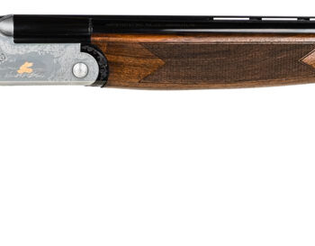 F.A.I.R. FRS6922028 SLX 692 Gold Full Size 20 Gauge Break Open 3" 2rd 28" Blued Over/Under Vent Rib Barrel, Silver Stainless Steel w/Gold Engraved Receiver, Fixed Walnut Stock, Right Hand