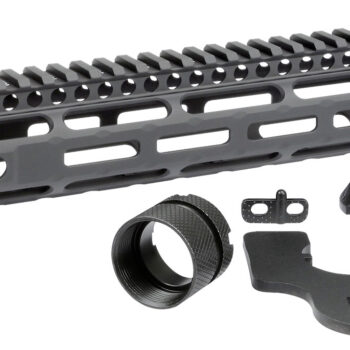 Midwest Industries MISLH12625 Slimline  AR-15 Black Hardcoat Anodized Aluminum/Polymer 12.625" Picatinny/M-LOK