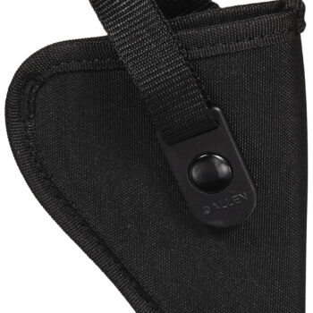 Allen 44800 Cortez  Size 00 OWB Style Black Polyester, Adjustable Strap & Belt Loop Mount Type fits 2-3" Barrel Small-Medium DA Revolver Right Hand