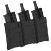 Tacshield T3508BK Speed Load Triple Rifle Triple Black 1000D Nylon 2 123914