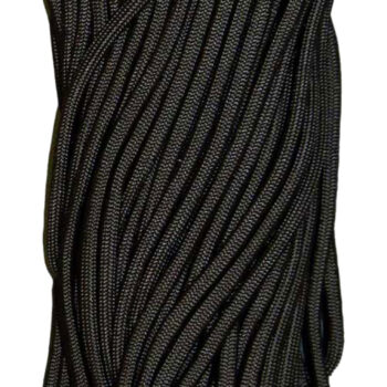 Tacshield 03000 550 Cord  Black Paracord 50' Long
