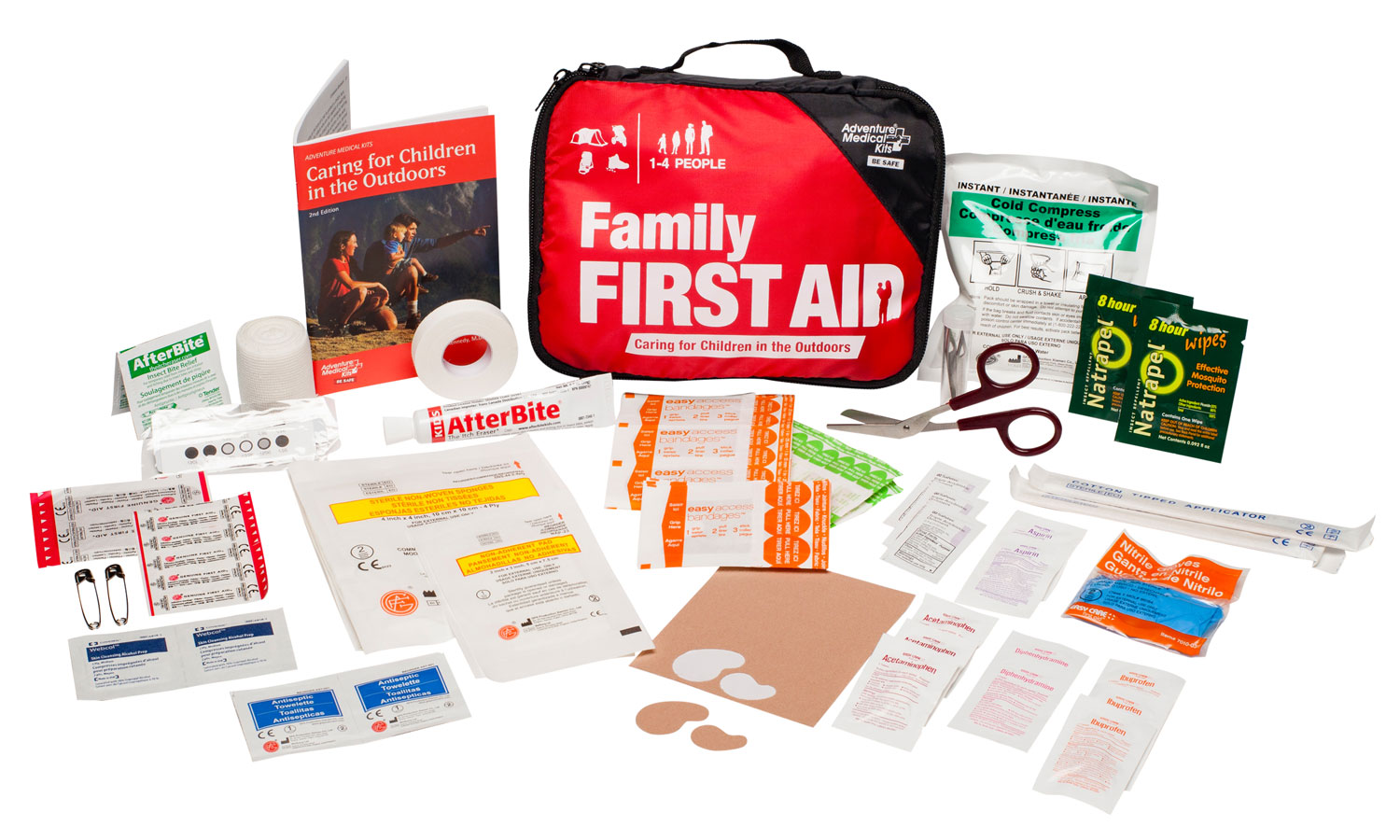 Adventure Medical Kits 01200230 Adventure Family Kit First Aid Black/Red 3 Adventure Medical Kits 01200230 Adventure Family Kit First Aid Black/Red