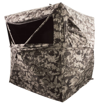 HME HMEGRDBLND3CVD Executioner Three-Person Ground Cervidae Camo Polyester