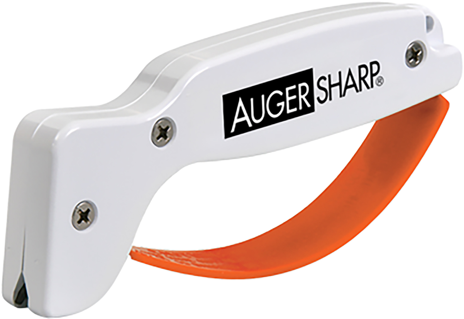 AccuSharp 007C AugerSharp Sharpener Diamond Tungsten Carbide Sharpener White/Orange 3 AccuSharp 007C AugerSharp Sharpener Diamond Tungsten Carbide Sharpener White/Orange