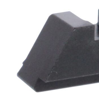 AmeriGlo GL411 Optic Compatible Sight Set for Glock  XL Tall Green Tritium White Outline Front Sight-Green Tritium Black Rear Sight