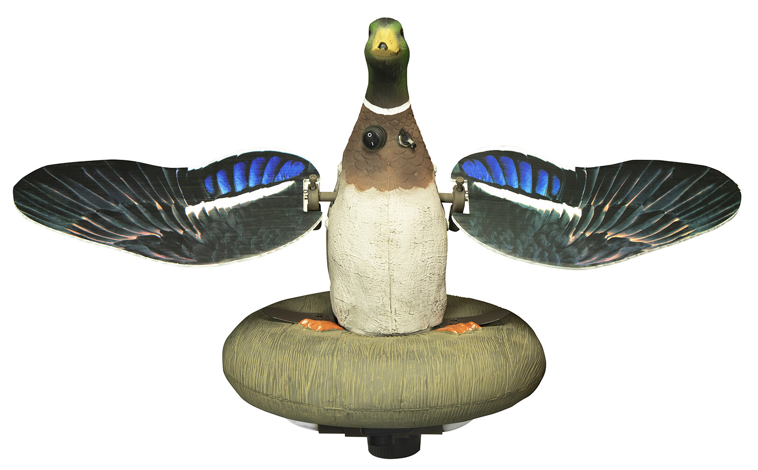 Higdon Outdoors 53077 XS Splashing Flasher Mallard Drake Species Multi Color Features Built-In Timer 3 Higdon Outdoors 53077 XS Splashing Flasher Mallard Drake Species Multi Color Features Built-In Timer
