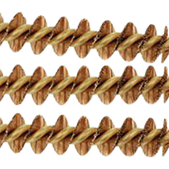 Tipton 868556 Bore Brush Set  30/32 Cal Rifle Firearm Brass Bronze Bristles 3 Per Pkg