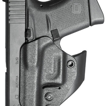 Mission First Tactical H2GL43AIWBM Minimalist Holster IWB Black Polymer Belt Clip Fits Glock 42/43/43X/48 Ambidextrous