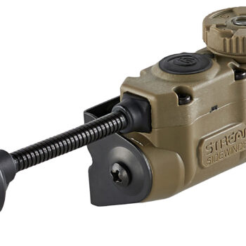 Streamlight  Sidewinder Stalk Helmet Light 23/28/57/76 Lumens White White/Red/Green/Blue/IR LED Bulb Coyote 28 Meters Distance Features E-Mount