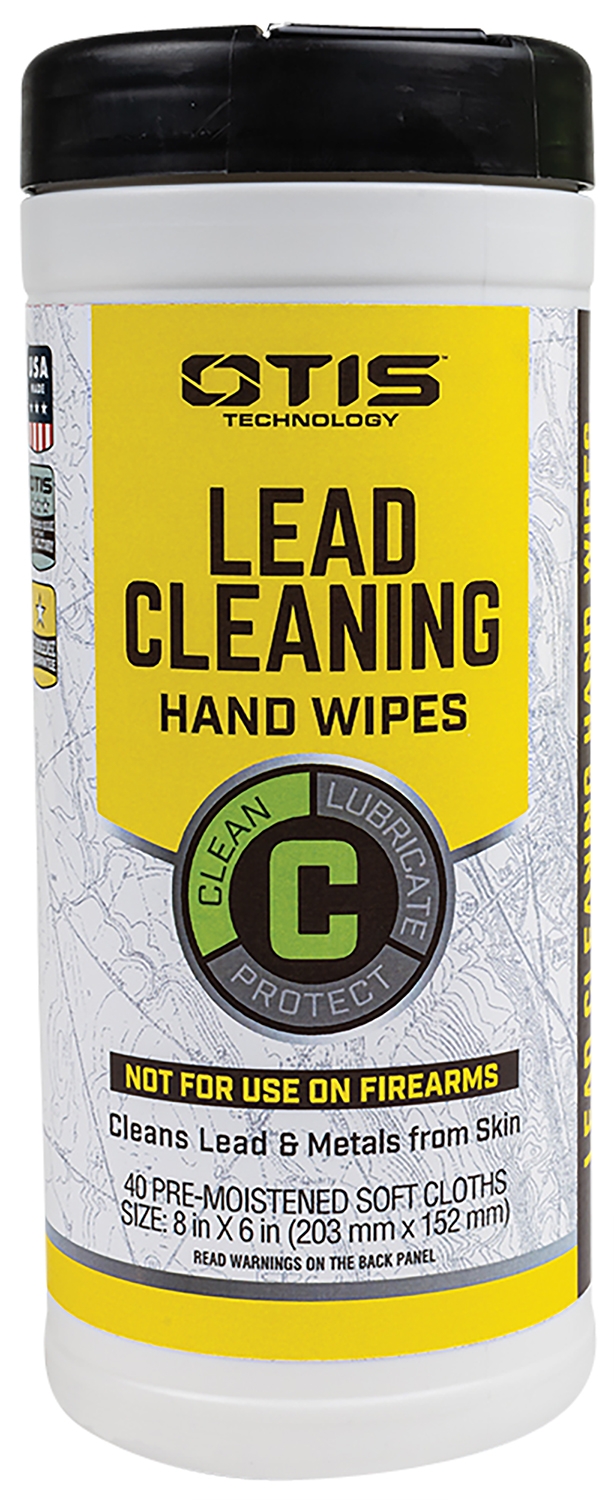 Otis FG40CLRW Lead Cleaning Hand Wipes Cleans Lead & Metals from Skin 40 Count Can 3 Otis FG40CLRW Lead Cleaning Hand Wipes Cleans Lead & Metals from Skin 40 Count Can