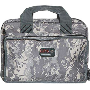 GPS Bags 1310PCDC Quad  Fall Digital Camo Nylon Holds 4 Handguns