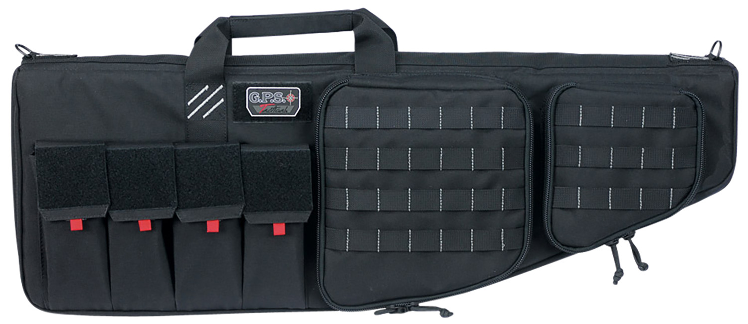 GPS Bags T32ARB Tactical AR Case 32" Black 1000D Nylon with Mag & Storage Pockets, Lockable Zippers, External Handgun Pocket & DuPont Teflon Coating 3 GPS Bags T32ARB Tactical AR Case 32" Black 1000D Nylon with Mag & Storage Pockets, Lockable Zippers, External Handgun Pocket & DuPont Teflon Coating