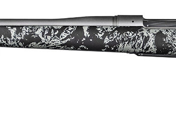 Christensen Arms 8010112100 Mesa FFT 300 PRC 3+1 22" Threaded Barrel, Tungsten Gray Cerakote, Black with Gray Webbing Stock, Left Hand