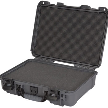 Nanuk 9101007 910  Waterproof Graphite Resin w/ Foam Padding&Airline Approved